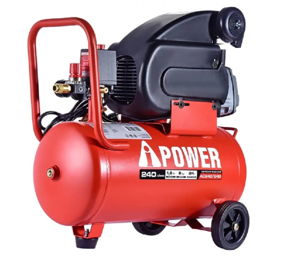 Компрессор поршневой масляный A-iPower AC240-24D, 50101 - 1